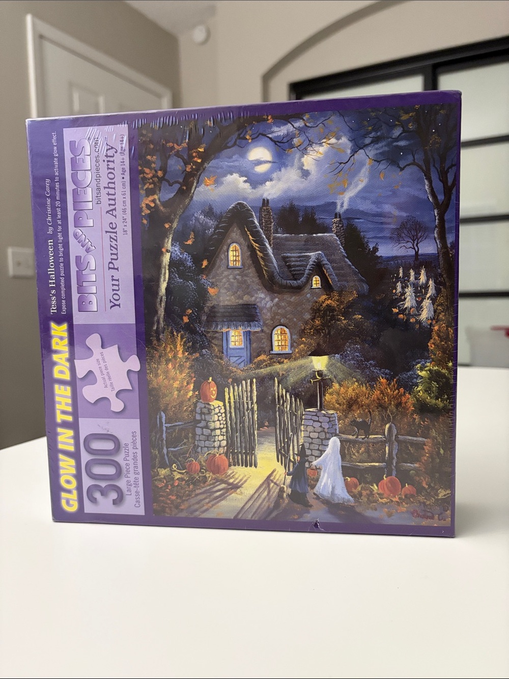 Bits & Pieces Tess’s Halloween Glow in the Dark 300 Piece Puzzle